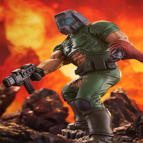 Doom statuette PVC Pop Up Parade Doom Marine 17 cm