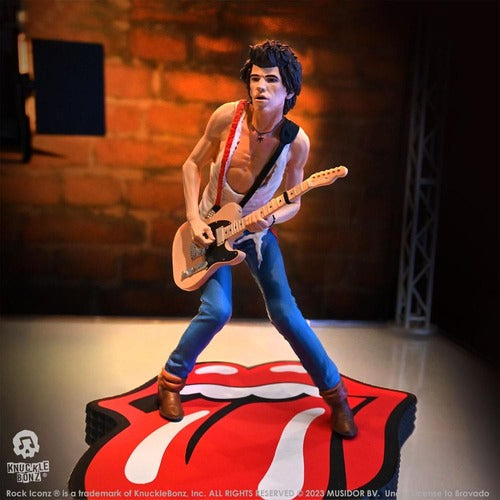 The Rolling Stones statuette Rock Iconz Keith Richards (Tattoo You Tour 1981) 22 cm