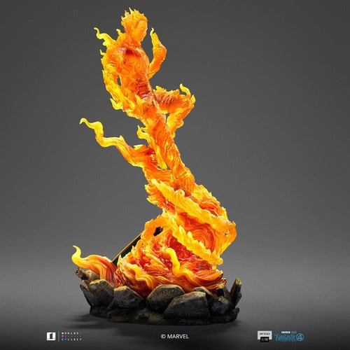 Fantastic Four statuette 1/10 Art Scale Human Torch 30 cm