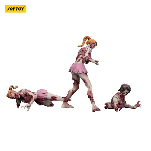Zombie pack 3 figurines Dark Source Cheer Leaders 8 cm