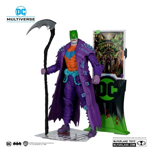 DC Multiverse figurine Batman (Dark Nights: Death Metal) Jokerized (Gold Label) 18 cm