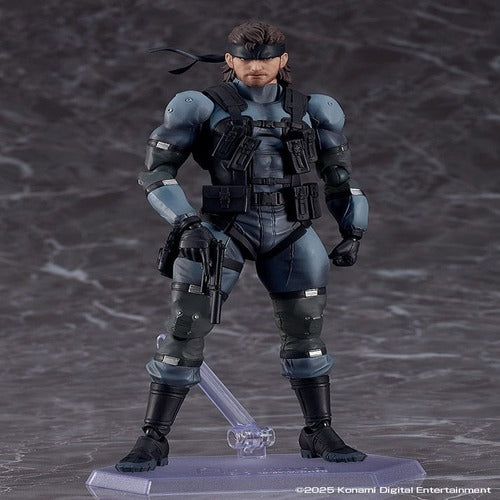 Metal Gear Solid 2: Sons of Liberty figurine Figma Solid Snake MGS2 Ver. Updated Edition 16 cm