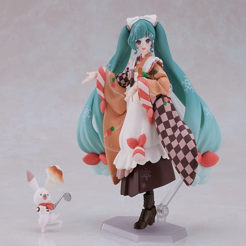 Character Vocal Series 01: Hatsune Miku figurine Figma Snow Miku: Winter Delicacy Ver. 14 cm