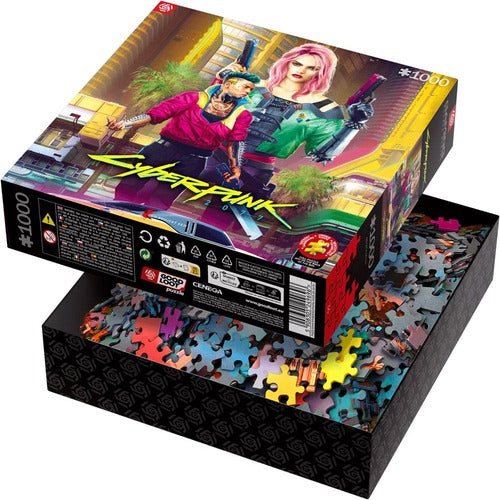 Cyberpunk 2077 Puzzle Kitsch Style (1000 pièces)