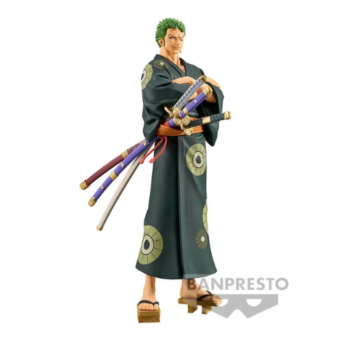 ONE PIECE - Zoro - Figurine DXF The Grandline Series Wanokuni