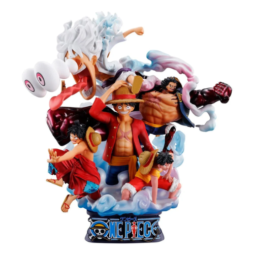 ONE PIECE - Logbox Re Birth Luffy Special -Statuette Petitrama DX