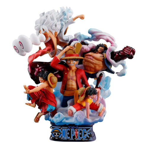 ONE PIECE - Logbox Re Birth Luffy Special -Statuette Petitrama DX