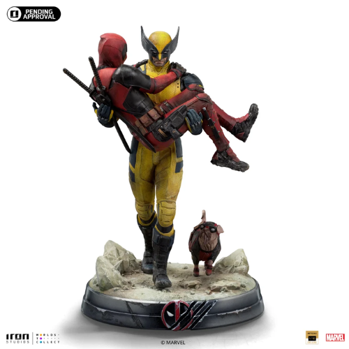 MARVEL - Deadpool et Wolverine - Statuette Art Scale Iron Studio 1/10 Deluxe