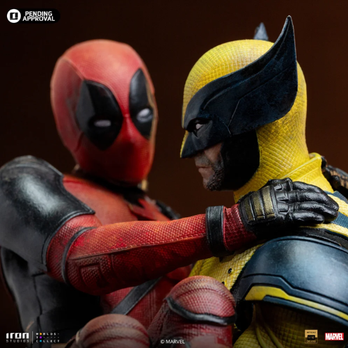 MARVEL - Deadpool et Wolverine - Statuette Art Scale Iron Studio 1/10 Deluxe