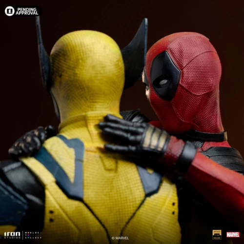 MARVEL - Deadpool et Wolverine - Statuette Art Scale Iron Studio 1/10 Deluxe