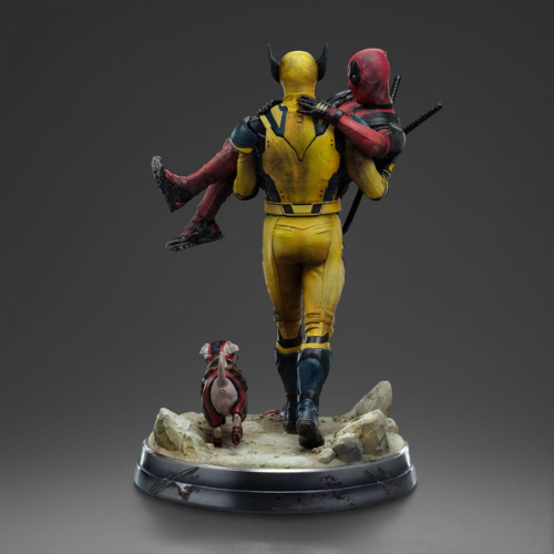 MARVEL - Deadpool et Wolverine - Statuette Art Scale Iron Studio 1/10 Deluxe