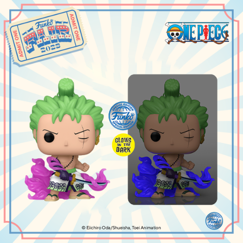 ONE PIECE - POP Animation N° 1288 - Zoro avec Enma (GW)