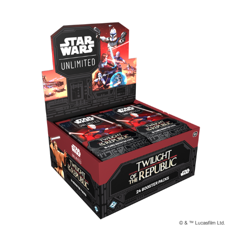 FFG - Star Wars: Unlimited - Twilight of the Republic Booster Display (24 Booster) - EN