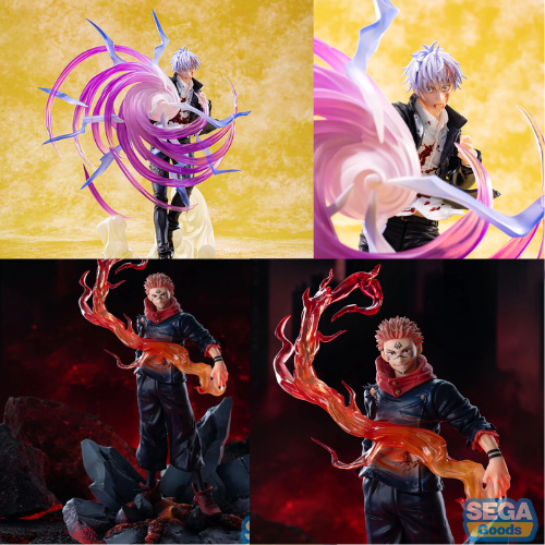 Jujutsu Kaisen - Gojo et Sukuna - Statuettes SEGA Luminasta