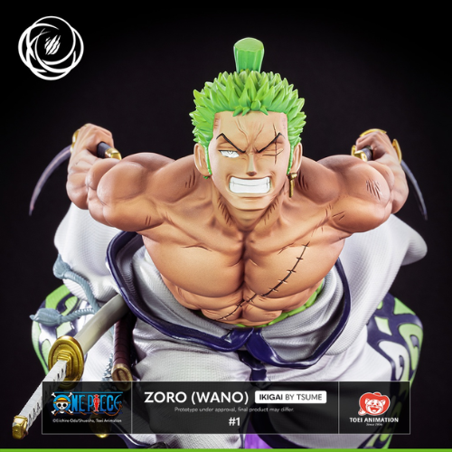 One Piece - Zoro (Wano) - Statue Ikigai 1/6 By Tsume