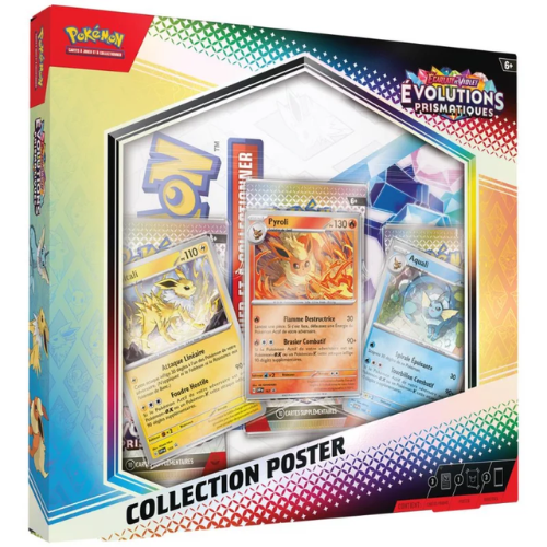 POKÉMON - EV 8.5 - Evolutions Prismatiques - Coffret Poster
