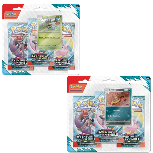POKÉMON -  EV 09 - Aventures Ensemble - Blister 3bs | FR