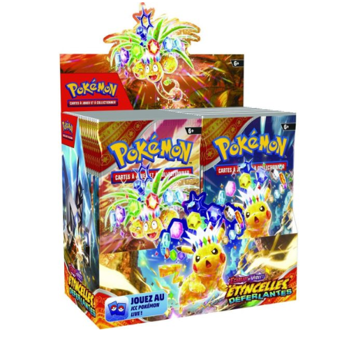 POKÉMON - Écarlate et Violet 08 : Étincelles Déferlantes - FR Display Booster