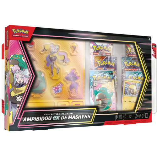 POKÉMON – Coffret Collection Premium Ampibidou-ex de Mashynn | FR