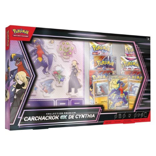 POKEMON - Coffret Premium Carchacrok de Cynthia - FR