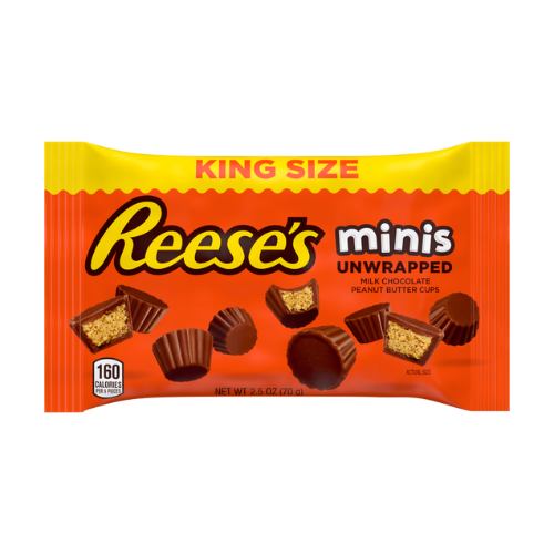 Reese's Minis Peanut Butter Cups King Size 30 x 70g