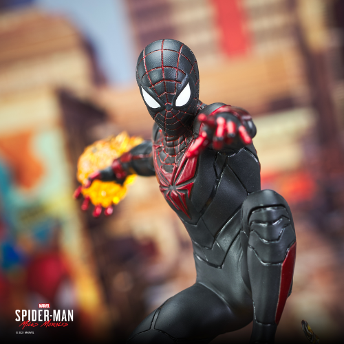 SPIDERMAN - Marvel Gallery PS5 PVC Statue - Miles