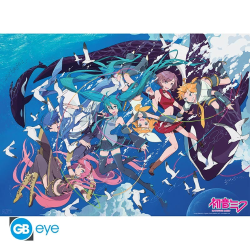 HATSUNE MIKU - Set 2 Posters Chibi 52x38