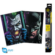 DC COMICS - Set 2 Posters Chibi 52x38 - Batman et Joker