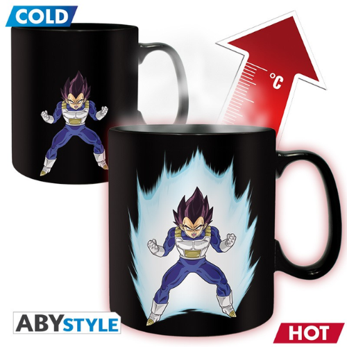 DRAGON BALL - Mug Heat Change - 460 ml - DBZ Vegeta