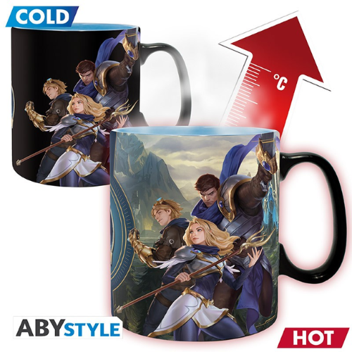 LEAGUE OF LEGENDS - Mug Heat Change - 460 ml - Groupe