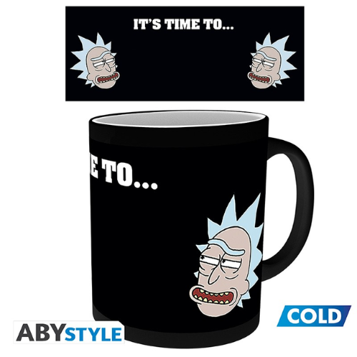 RICK AND MORTY - Mug heatchange - 320 ml - Get Schwifty