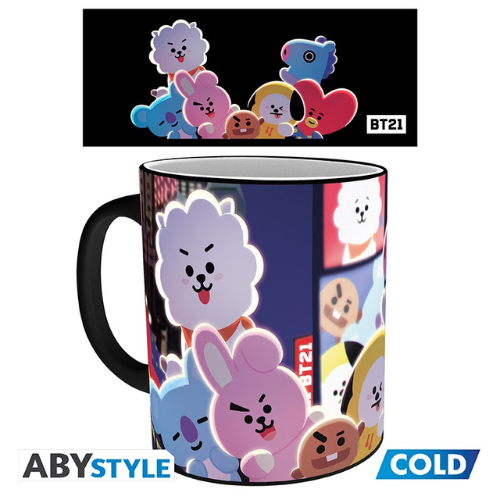 BT21 - Mug heatchange - 320ml - Times Square