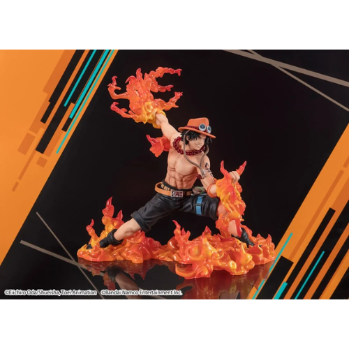 ONE PIECE - Portgas D. Ace - Figurine Figuarts Zero Extra Battle 21cm