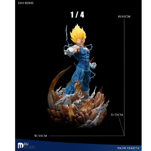 DRAGON BALL - Du Studio - Majin Vegeta - Statuette 1/4