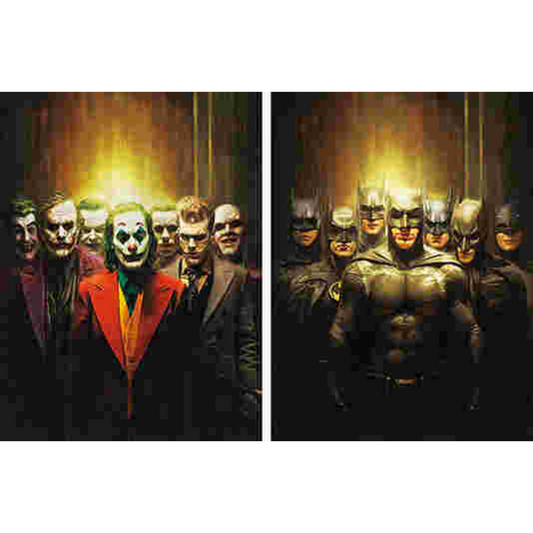 DC COMICS - Poster 3D - Batman/Joker