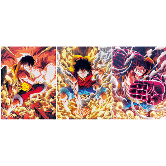ONE PIECE - Poster 3D - Luffy