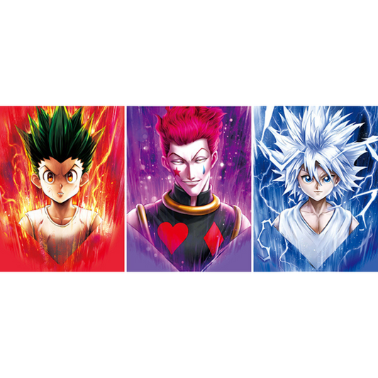 Hunter x Hunter - Poster 3D - Gon/Kirua/Hisoka