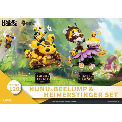 LEAGUE OF LEGENDS -Nunu & Beelump & Heimerstinger - Diorama D-Stage