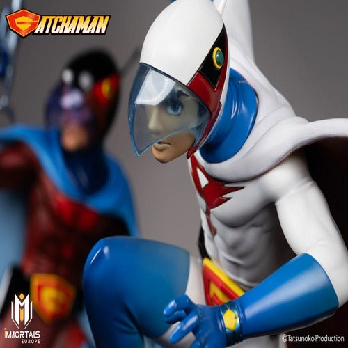 Gatchaman statuette Amazing Art Collection Ken the Eagle, The Leader of the Science Ninja Team 34 cm