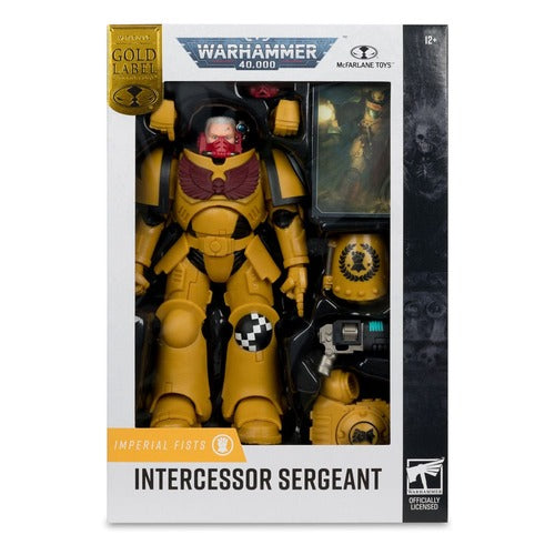 Warhammer 40,000 figurine Intercessor Sergeant (Imperial Fist) (Gold Label) 18 cm