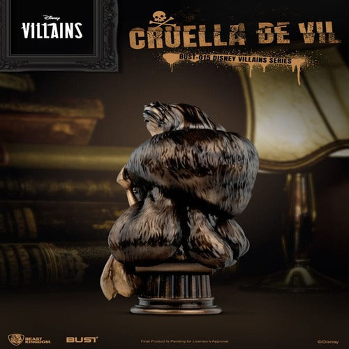 Disney Villains Series buste PVC Cruella De Vil 16 cm