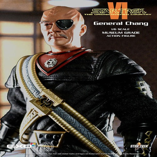 Star Trek 6 : Terre inconnue figurine 1/6 General Chang 30 cm