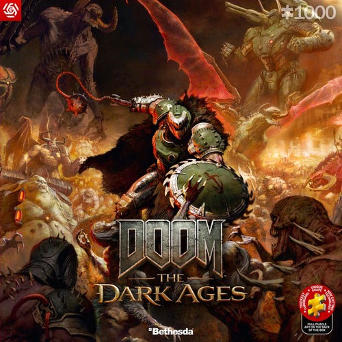 Doom The Dark Ages Puzzle Slayer's Rag 1000 pièces)