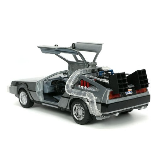 Back to the Future 1/24 Hollywood Rides Back to the Future 1 Time Machine