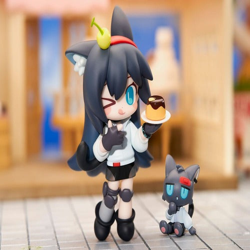 Arknights statuette PVC Dessert Time Series Q-figure Blaze 11 cm