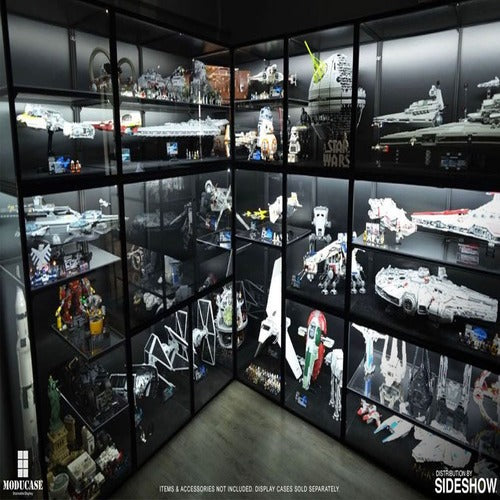 Moducase présentoir vitrine acrylique avec éclairage DF60