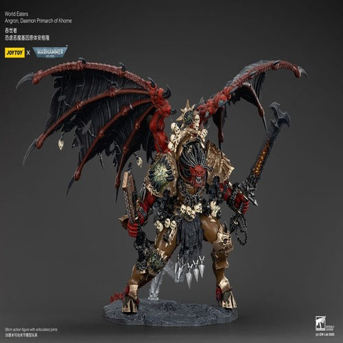 Warhammer 40k Figurine World Eaters Angron Daemon Primarch of Khorne 48 cm