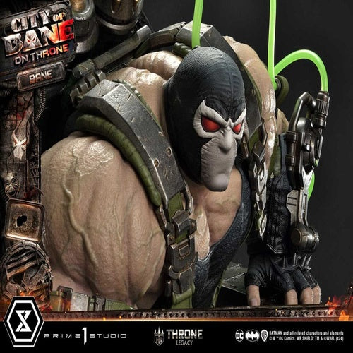 DC Comics Throne Legacy Collection Statue 1/4 Batman Bane on Throne Deluxe Bonus Version 61 cm