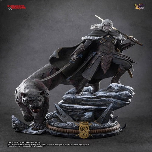 Dungeons & Dragons Statue 1/4 Drizzt Do'Urden (35th Anniversary Edition) Previews Exclusive 40 cm