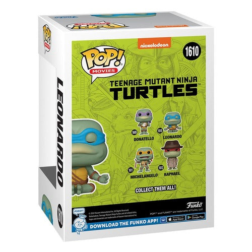 Tortues Ninja POP! Movies Vinyl figurine Leonardo(Meditating) 9 cm